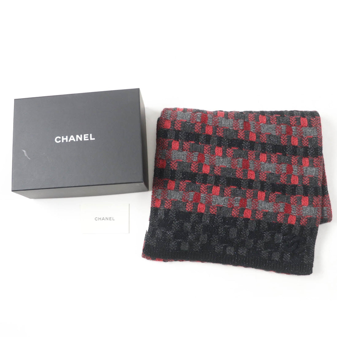 Chanel Cashmere Rayon Scarf