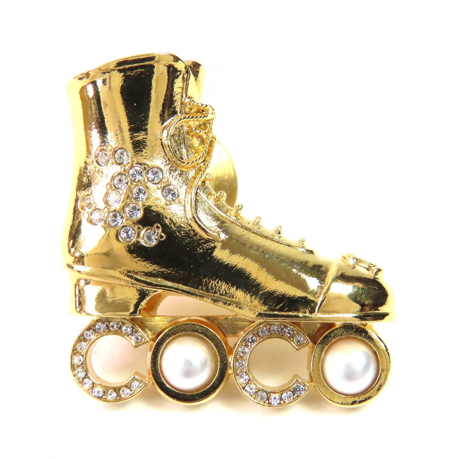 Chanel Brooch Roller Skates Brooch
