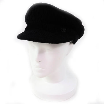 Chanel Casquette Silk Blend Tweed Newsboy Hat
