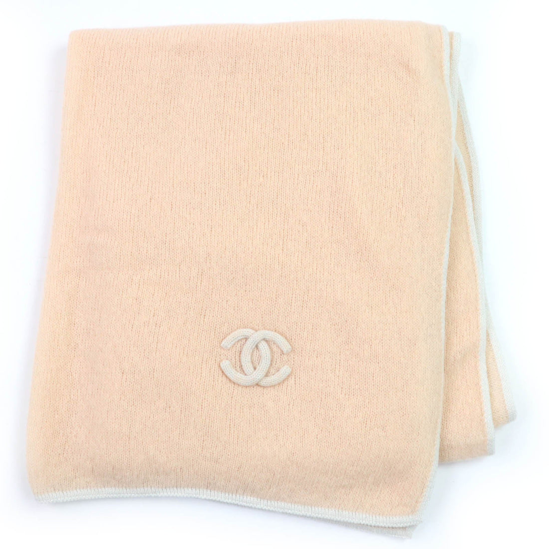 Chanel Cashmere 2way Scarf Gloves Set