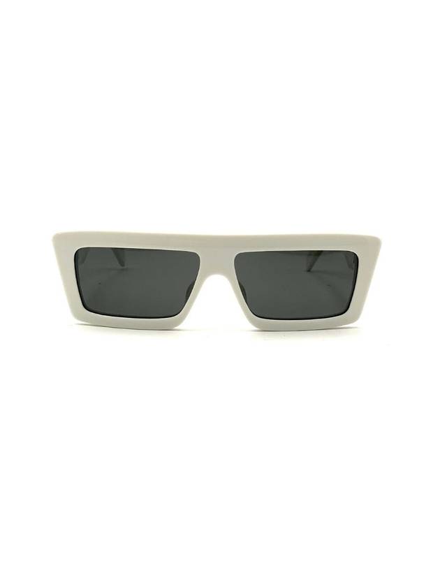 CELINE Men's Sunglasses Bianco Grigio