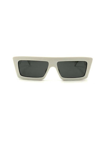 CELINE Men's Sunglasses Bianco Grigio