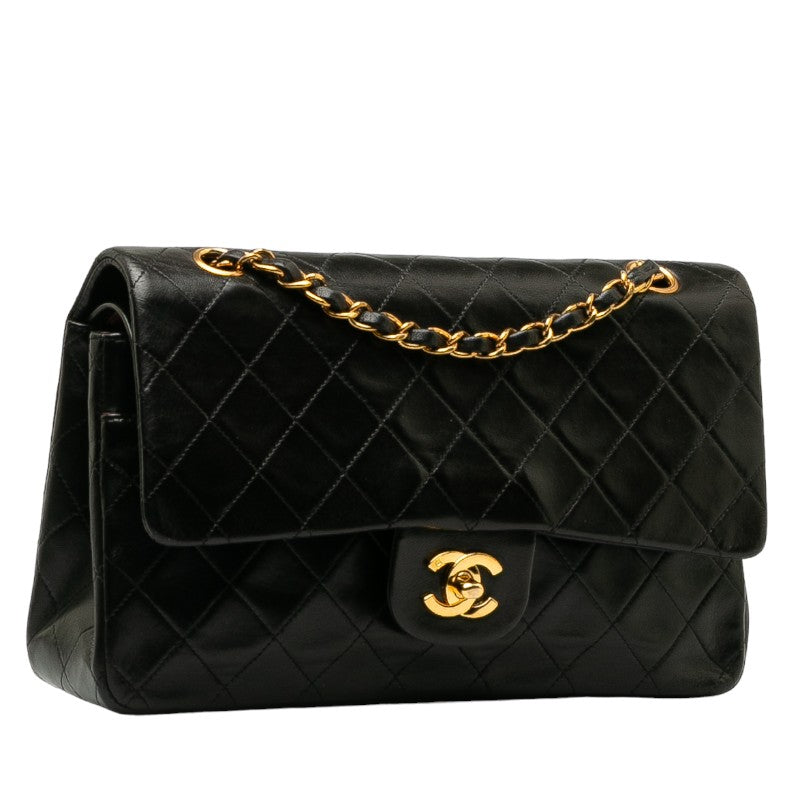 Chanel Matrases Chain Cocomark Chain houlder Bag Black  S  Chanel