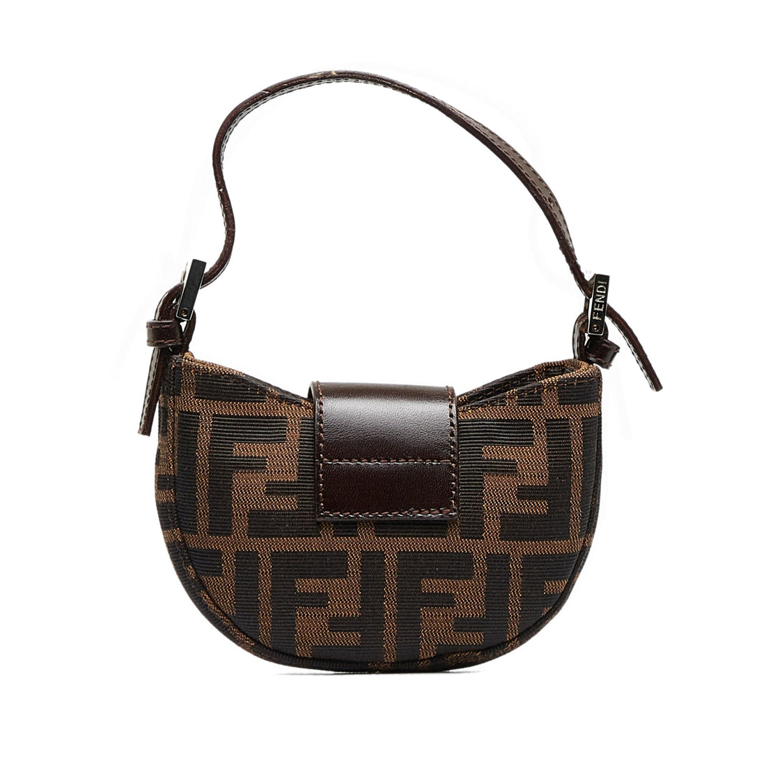 FENDI Mini Zucca Croissant Baguette