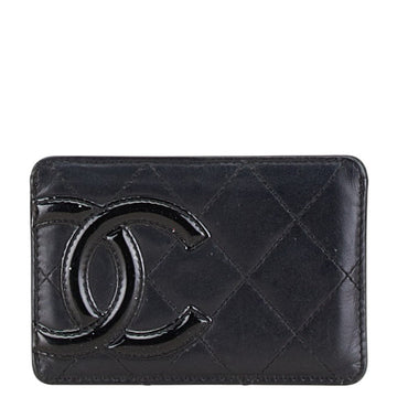 Chanel Cambon Line Card Case Black