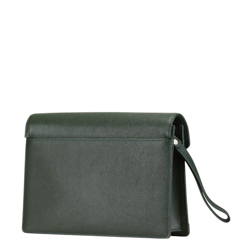 Burberry Leather Clutch Bag