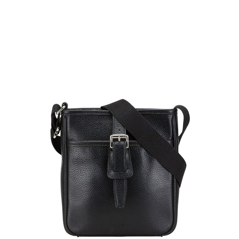 Burberry Nova Check Leather Shoulder Bag