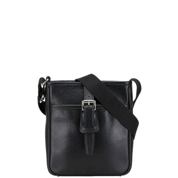 Burberry Nova Check Leather Shoulder Bag