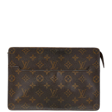 Louis Vuitton Pochette Homme Monogram Clutch Bag