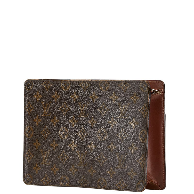 Louis Vuitton Pochette Homme Monogram Clutch Bag