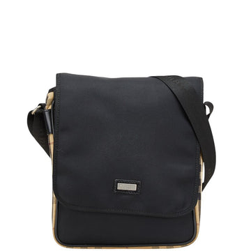 Burberry Nova Check Nylon Leather Shoulder Bag