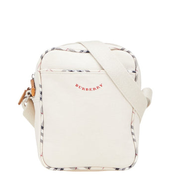 Burberry Nova Check Canvas Shoulder Bag