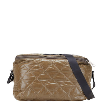 Burberry Logo Plate Nylon Shoulder Bag