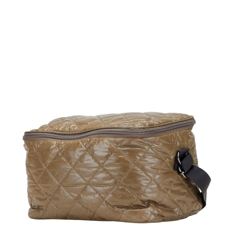 Burberry Logo Plate Nylon Shoulder Bag