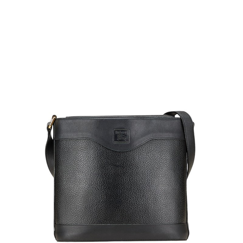 Burberry Shadow Horse Nova Check Leather Shoulder Bag