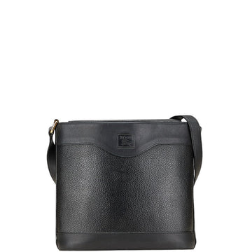 Burberry Shadow Horse Nova Check Leather Shoulder Bag