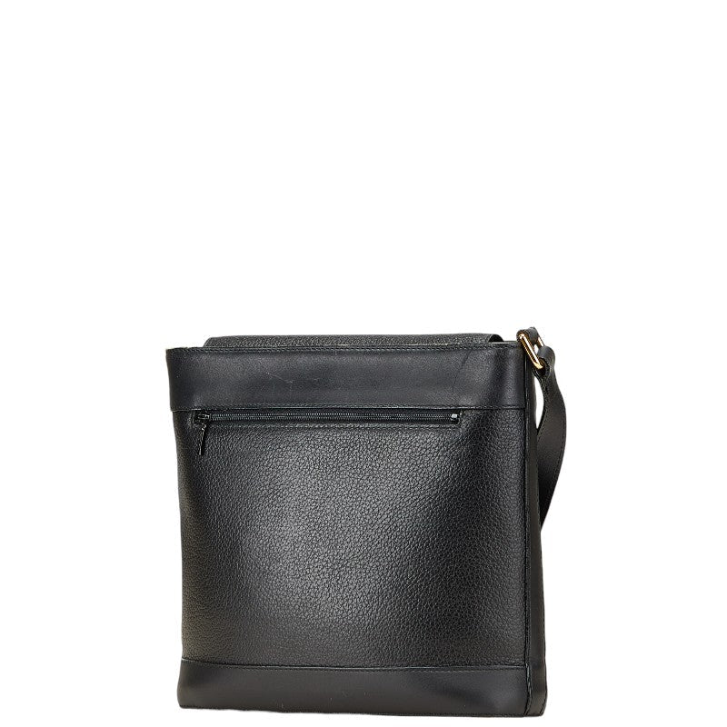 Burberry Shadow Horse Nova Check Leather Shoulder Bag