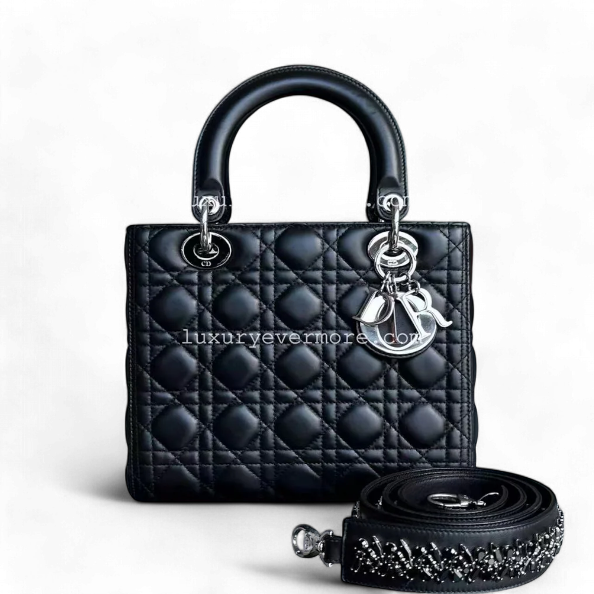 *Rare* Dior Lady Medium - Black Limited Edition