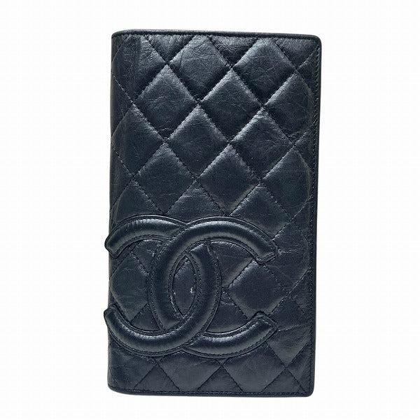 Chanel Cambon Lambskin Long Wallet