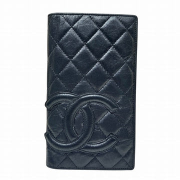 Chanel Cambon Lambskin Long Wallet
