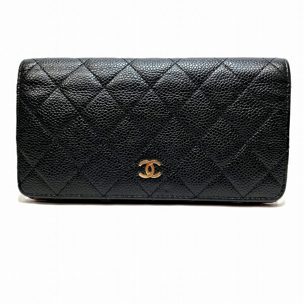 Chanel Matelasse Caviar Skin Wallet