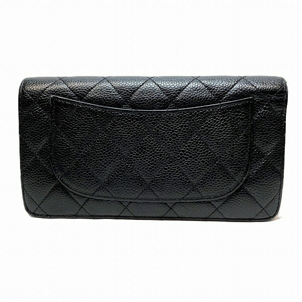 Chanel Matelasse Caviar Skin Wallet
