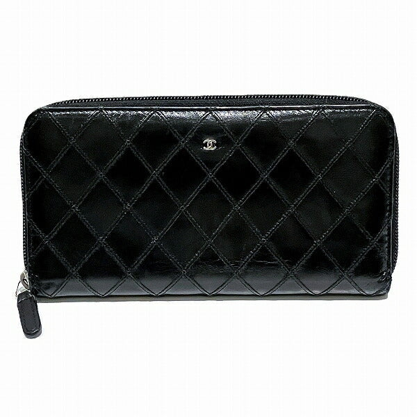 Chanel Matelasse Leather Long Wallet