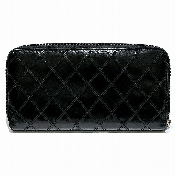 Chanel Matelasse Leather Long Wallet