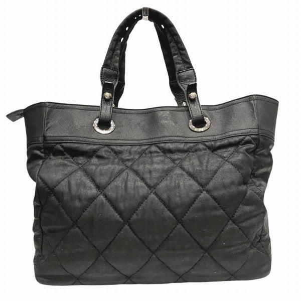 Chanel Paris Biarritz Coated Canvas Tote Bag