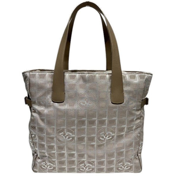 Chanel New Travel Line Nylon Canvas Tote Bag