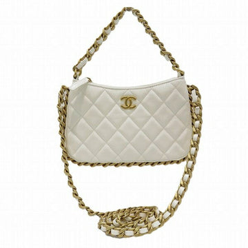 Chanel Matelasse Shiny Crumpled Lambskin Shoulder Bag