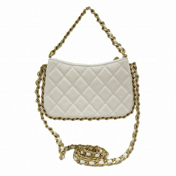 Chanel Matelasse Shiny Crumpled Lambskin Shoulder Bag