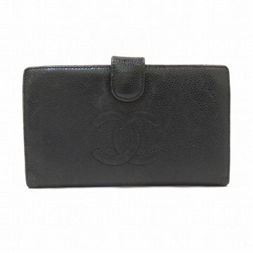 Chanel Caviar Skin Bifold Wallet A13498