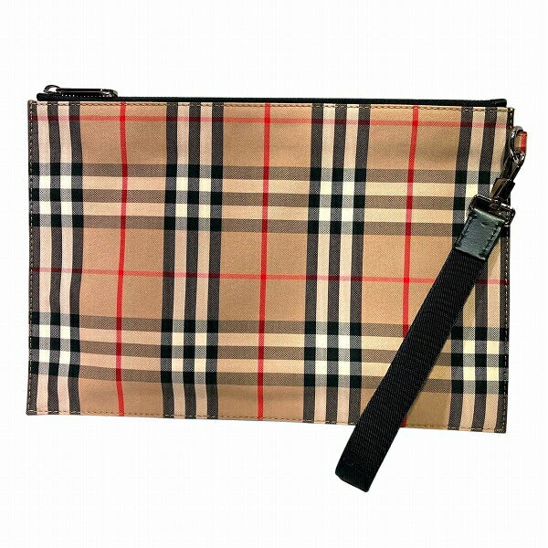 Burberry Check Clutch Bag