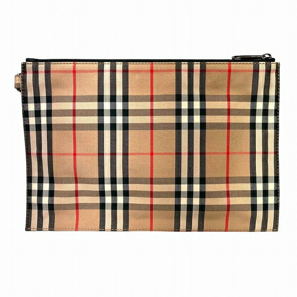 Burberry Check Clutch Bag