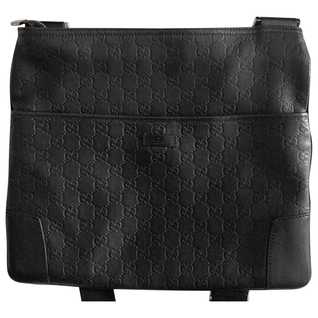 Gucci black leather bag