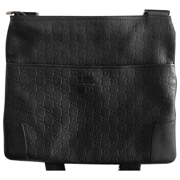 Gucci black leather bag