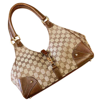 Gucci beige cloth handbag