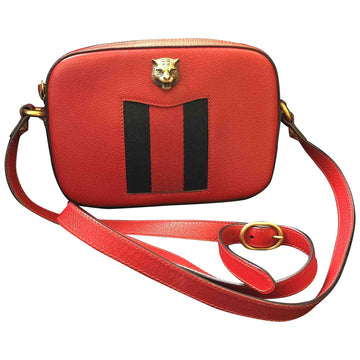 Gucci soho red leather handbag