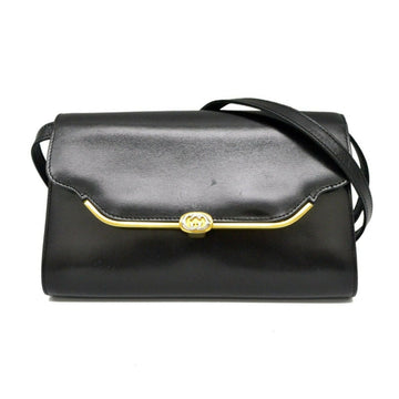 Gucci black leather handbag