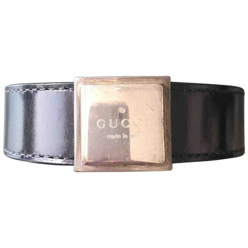 Gucci black silver bracelets