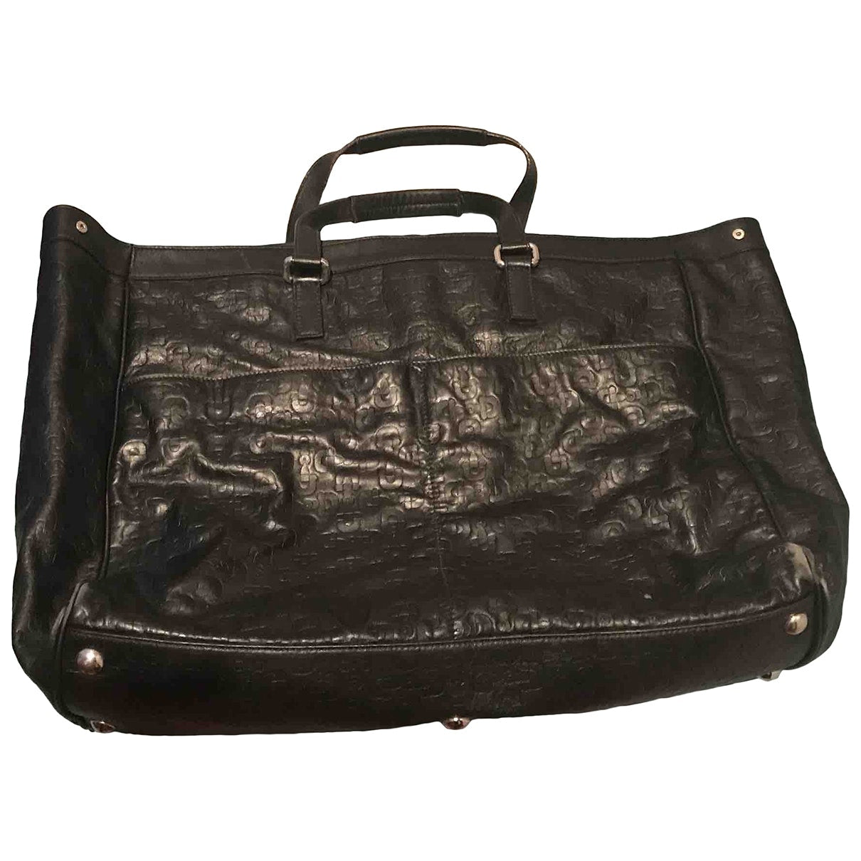 Gucci black leather handbag