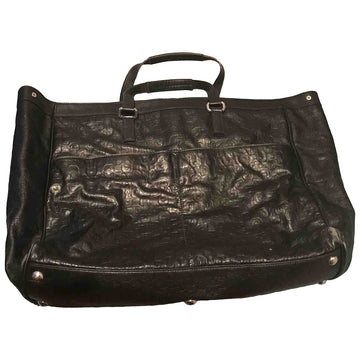 Gucci black leather handbag