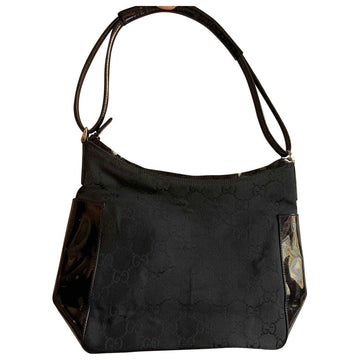 Gucci black cloth handbag