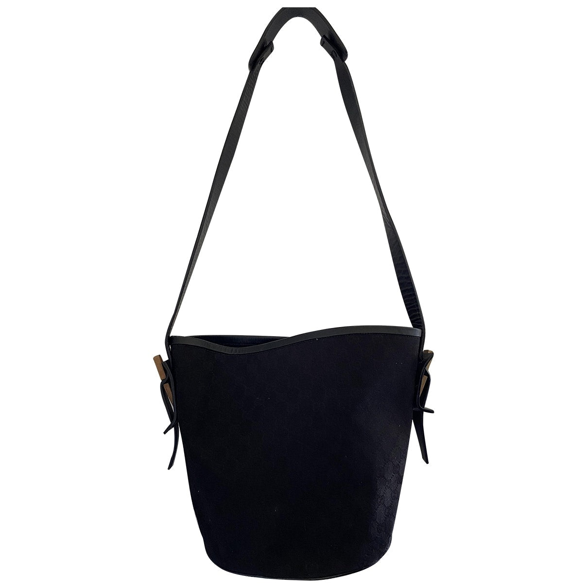 Gucci black cloth handbag