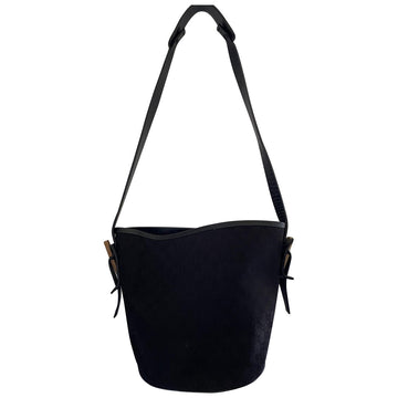 Gucci black cloth handbag