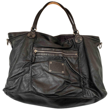 Gucci black leather bag