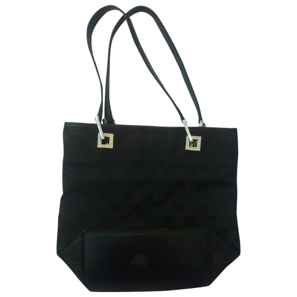 Gucci black cloth handbag