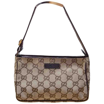 Gucci beige cloth handbag