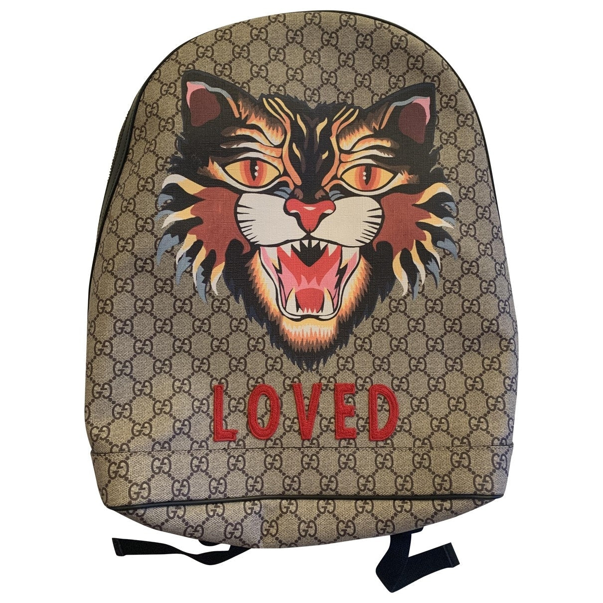 Gucci beige cloth bag